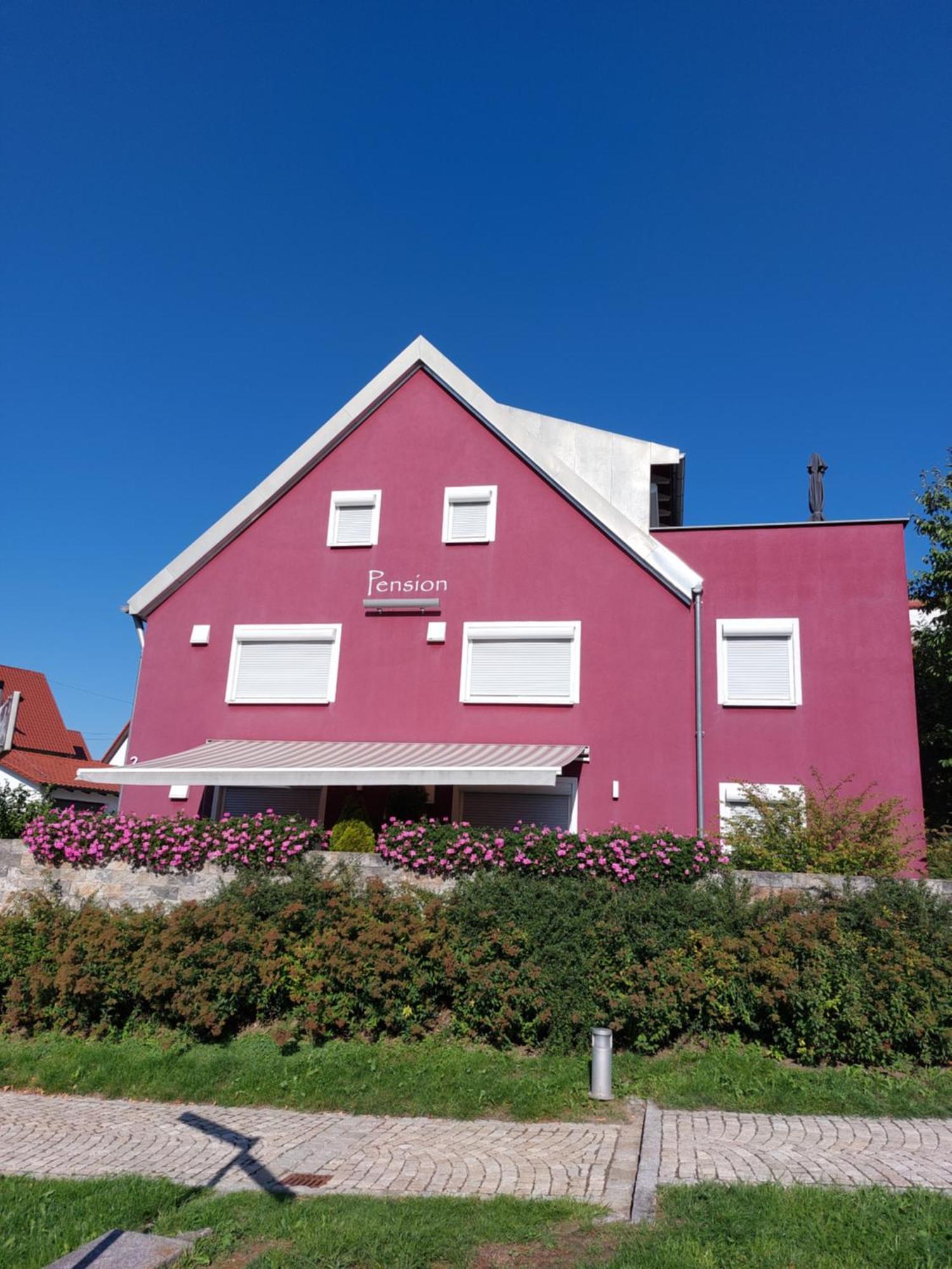 Pension Am Kirchberg Wehringen エクステリア 写真