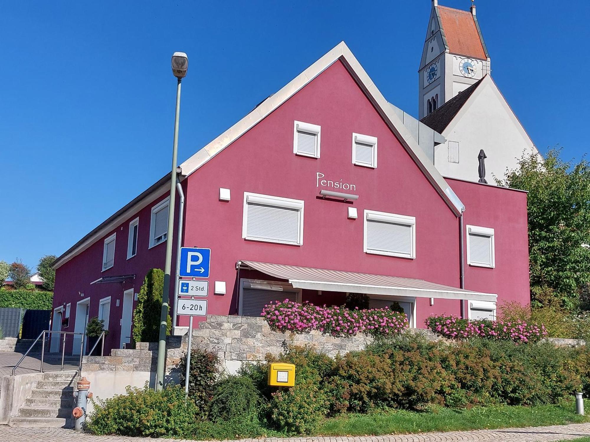Pension Am Kirchberg Wehringen エクステリア 写真