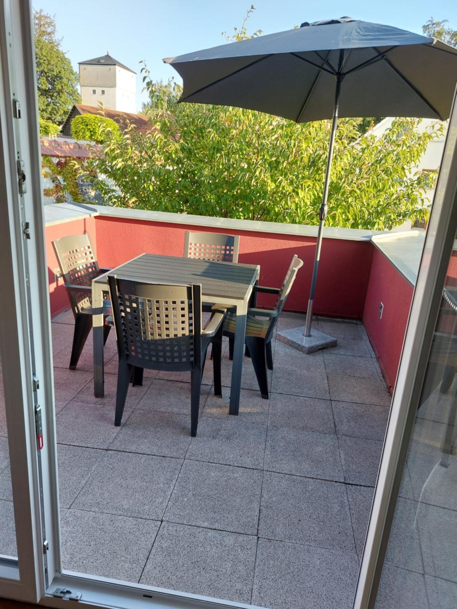 Pension Am Kirchberg Wehringen エクステリア 写真